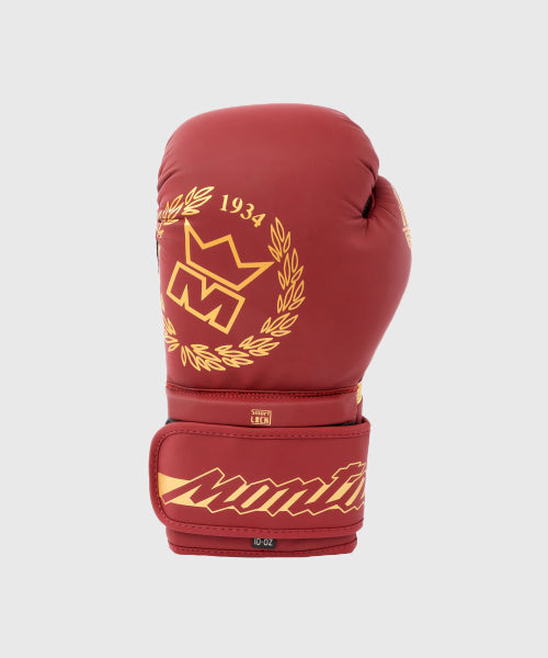 Montana Energy Legend Boxing Gloves - Red/Gold