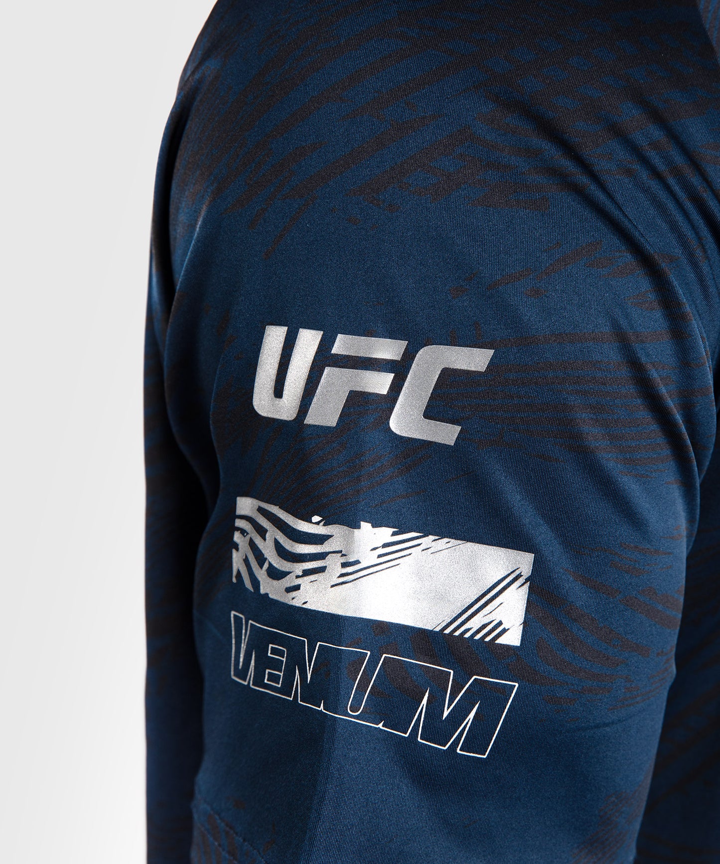UFC Fusion by Venum Fight Week Herren Dry-Tech T-Shirt - Ozeanisches Blau