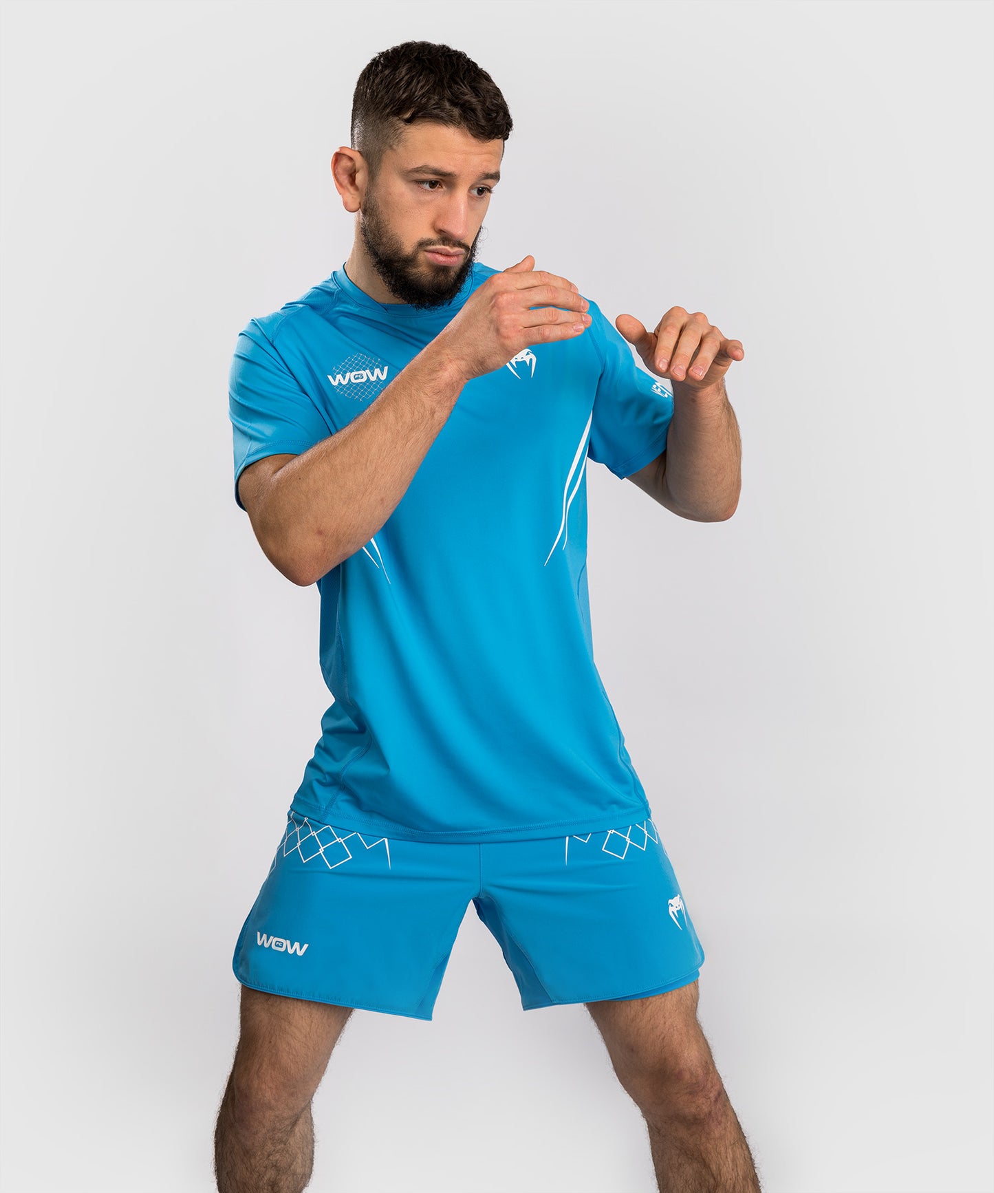 Venum x WOW FC Dry-Tech T-Shirt - Pacific Blue
