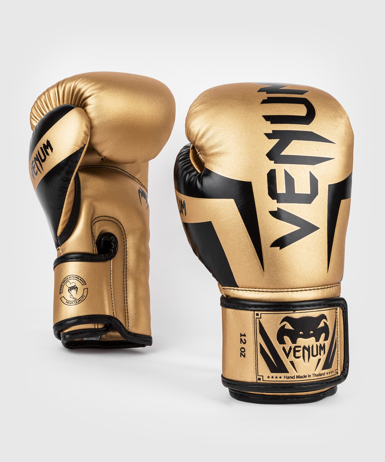 ボクシング Venum Elite Boxing Gloves 12 oz Venum Elite Boxing Gloves - Black/White - Venum