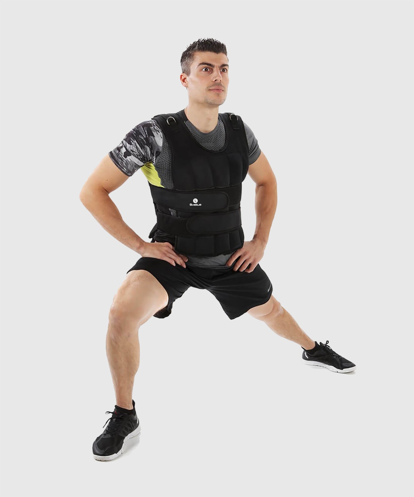 Gilet lesté Sveltus - 10 kg - Noir