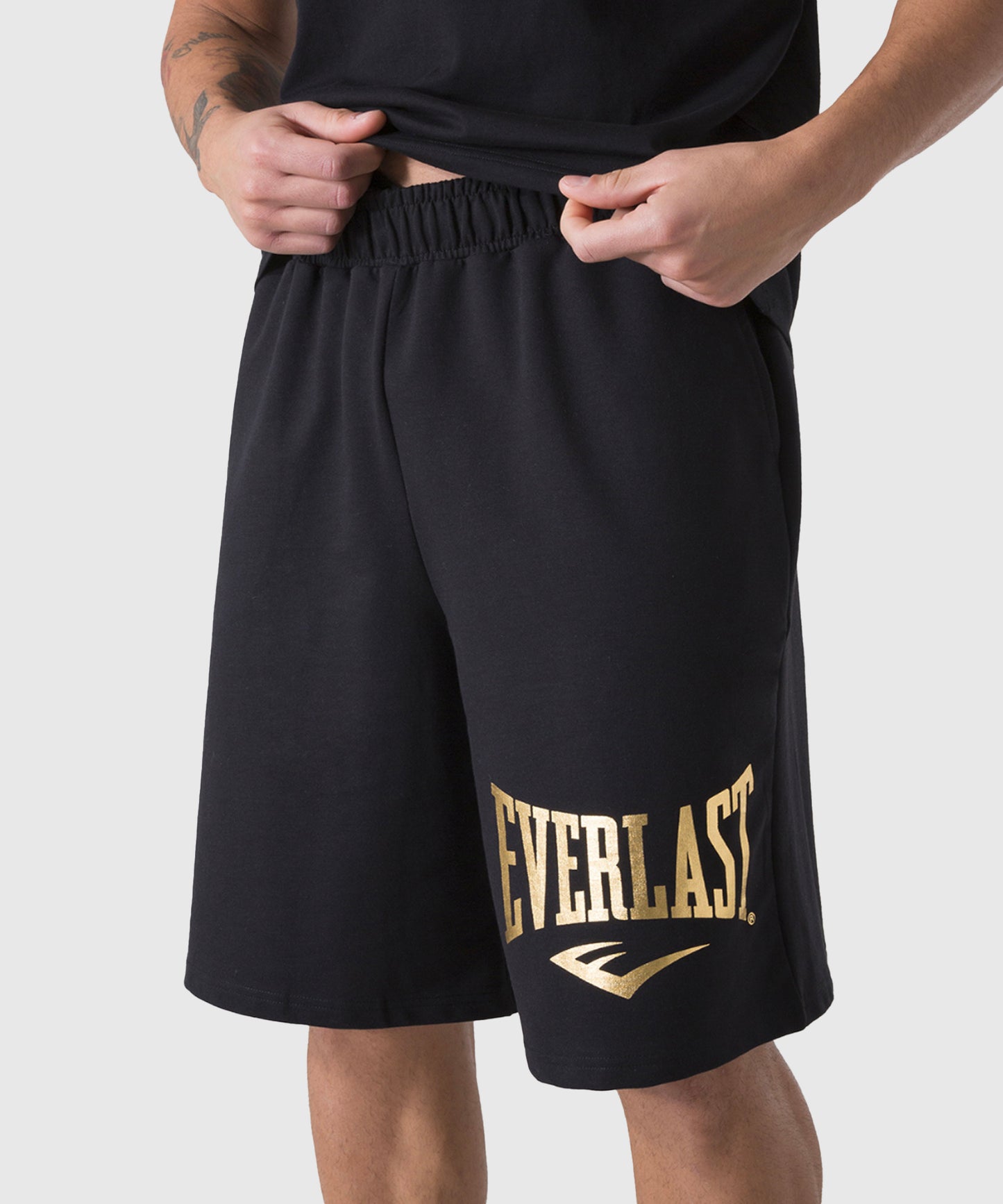 Short Coton Everlast Classic - Noir/Or