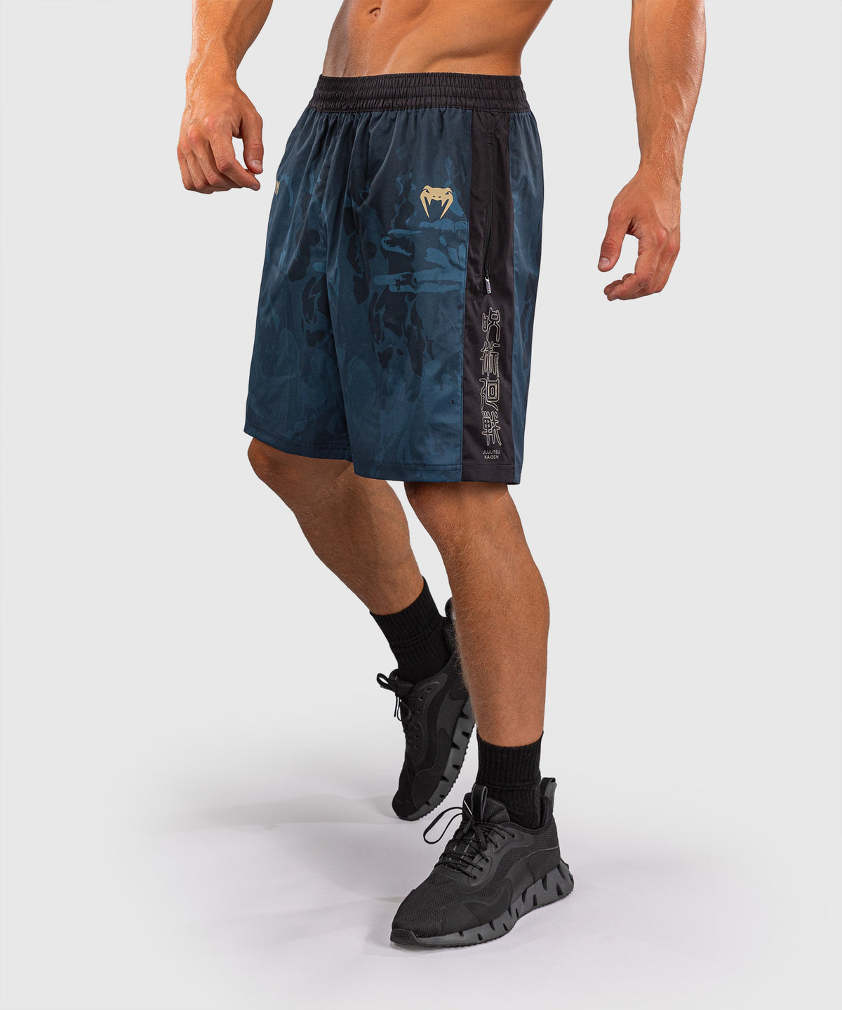 Jujutsu Kaisen x Venum Fushiguro Short de Entrenamiento – Verde Océano