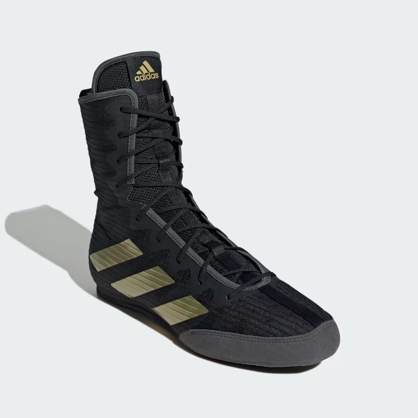 Chaussures de Boxe Adidas Box Hog Iv - Noir/Or