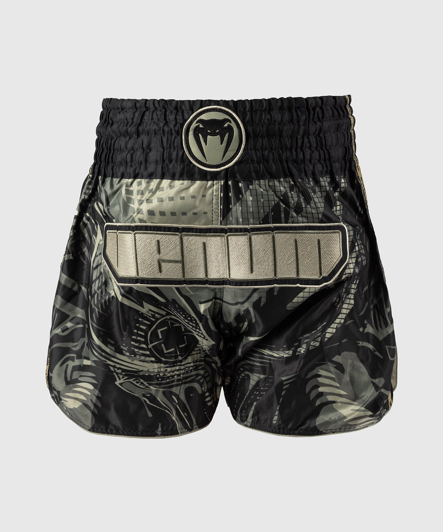 Venum Invader Muay Thai Shorts - Schwarz/Sand