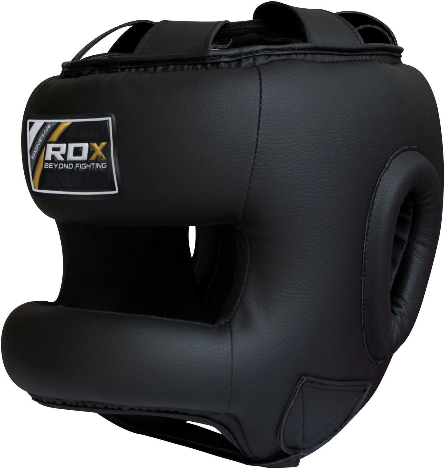 Casque de Boxe RDX barre Sports - Noir