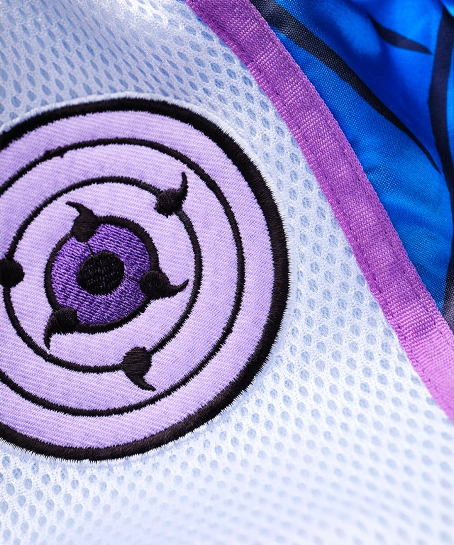 Elion X Naruto Sasuke Muay Thai Shorts - Blau