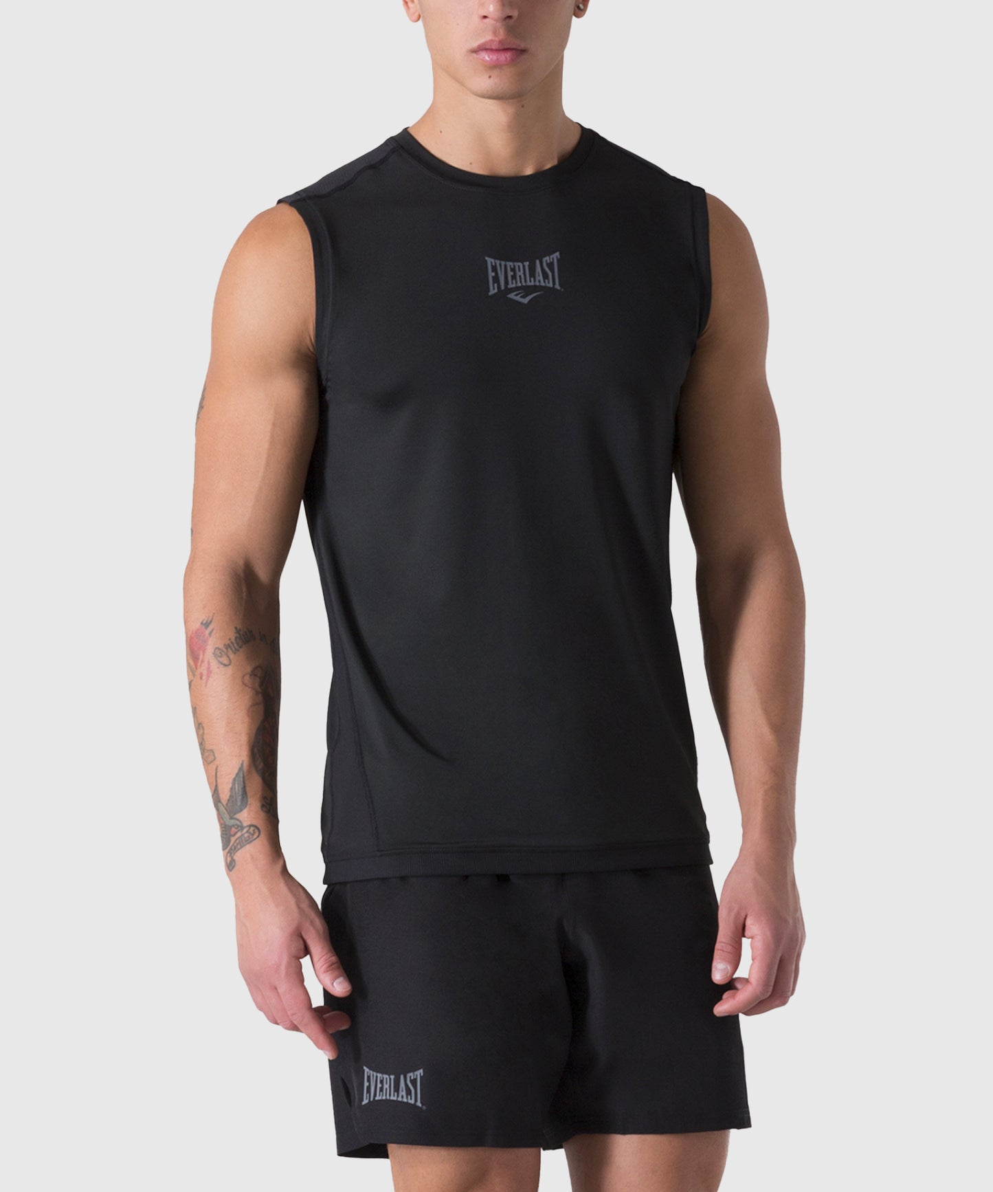 Everlast Compression Tank Top – Black