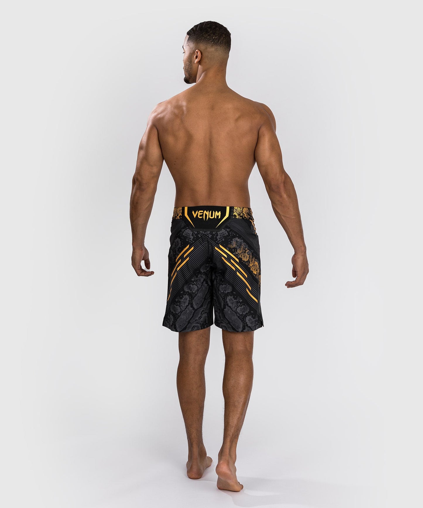 UFC Men's Long Cut Adrenaline by Venum Authentic Fight Night Short - Champion