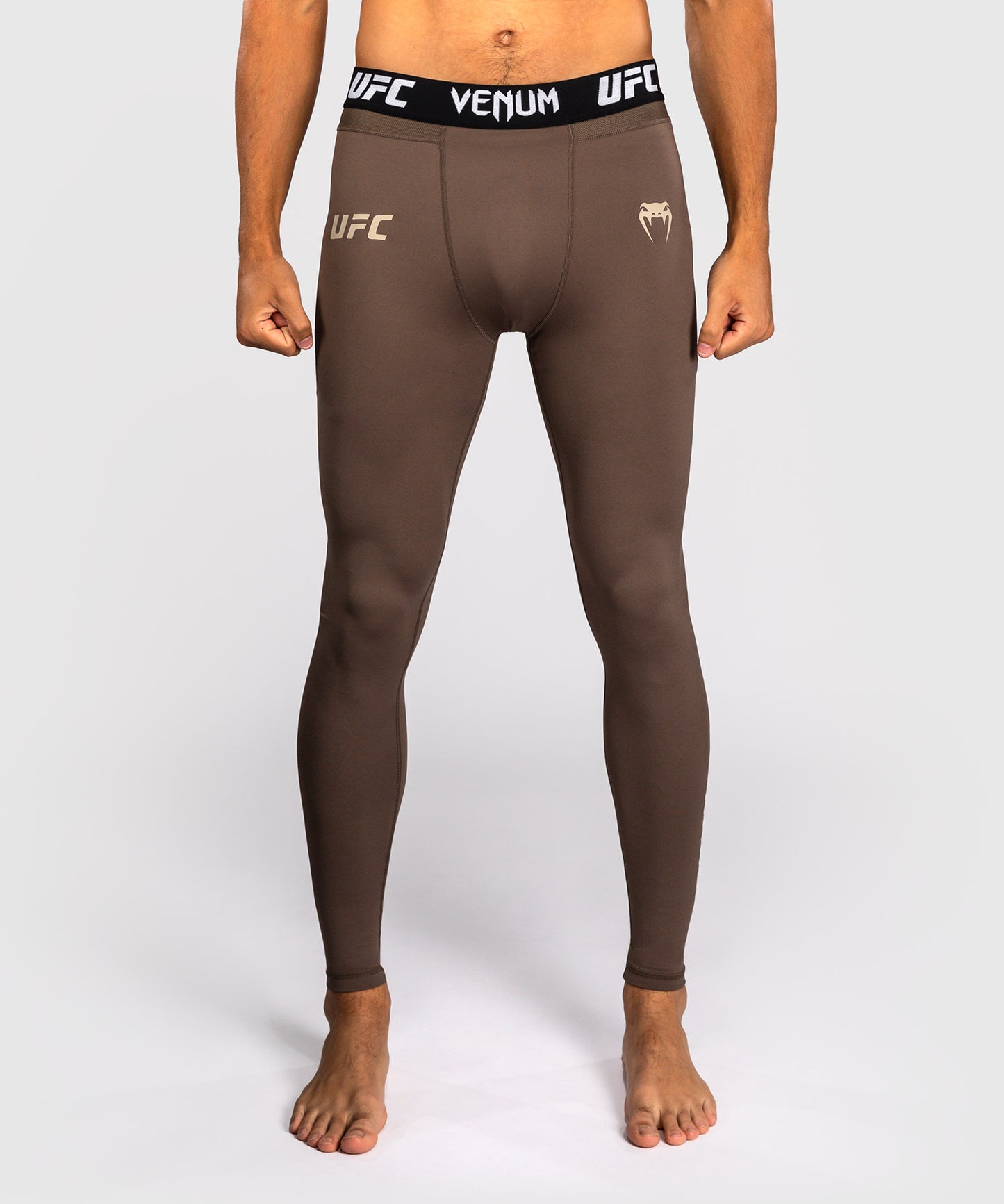Pantalon de Compression Technique pour Homme Venum UFC Unity by Venum Authentic Fight Week - Marron