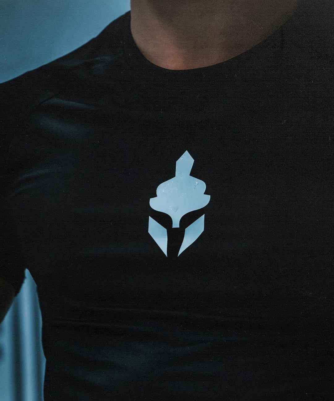 Tyce Skin Langarm-Kompressionsshirt - Schwarz