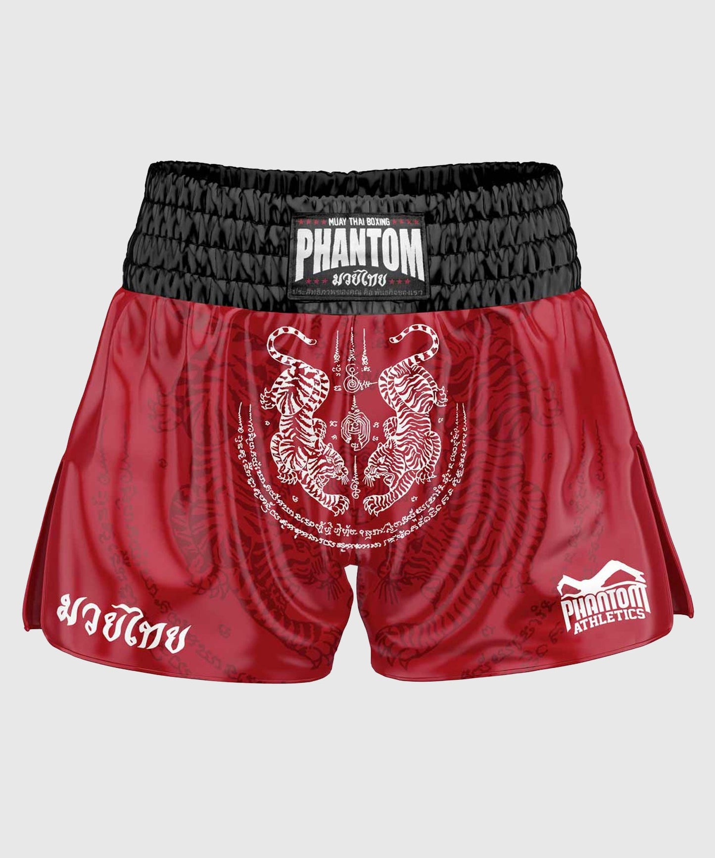 Phantom Athletics Sak Yant Pantalones de Muay Thai - Rojo