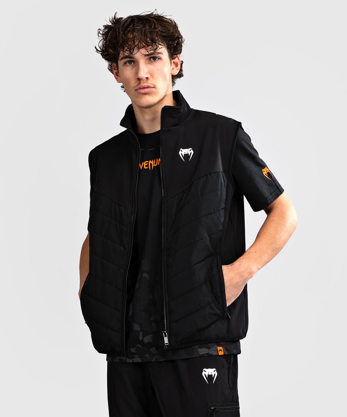 Venum Paddock Softshell Jacke Kurzarm - Schwarz