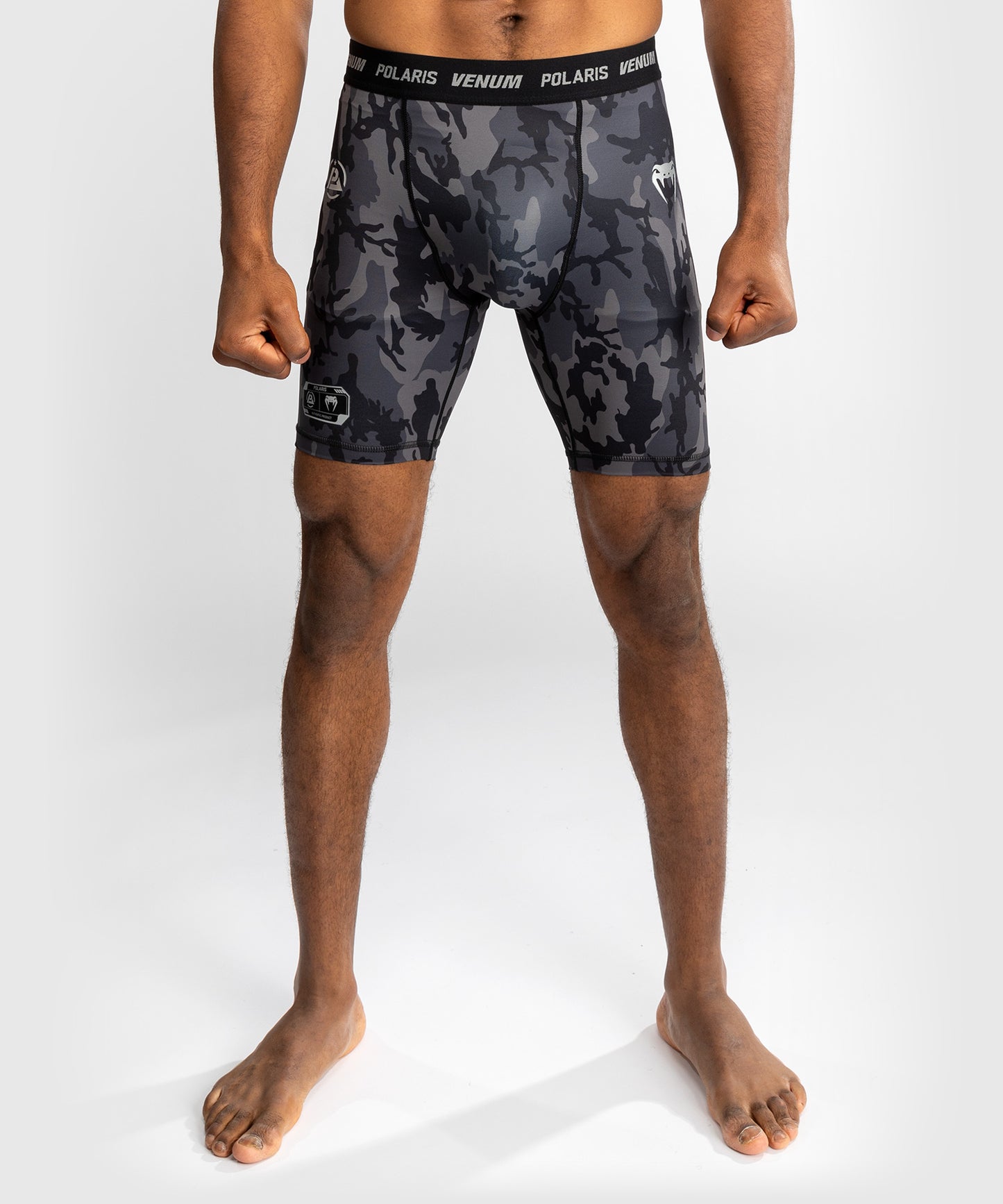 Venum x Polaris Vale Tudo Shorts - Schwarz/Grau