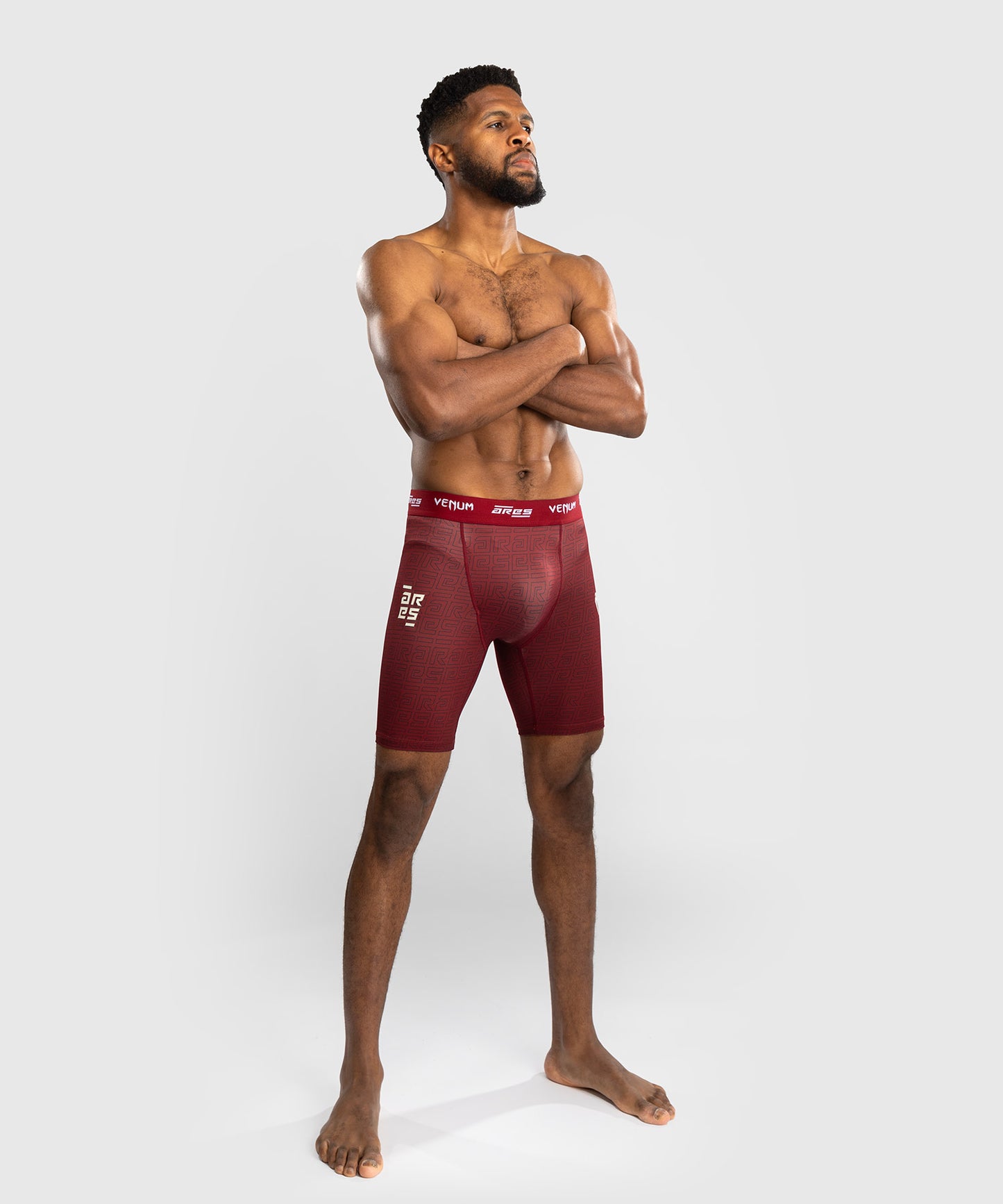 Short de Compression pour Hommes Venum x Ares - Bordeaux
