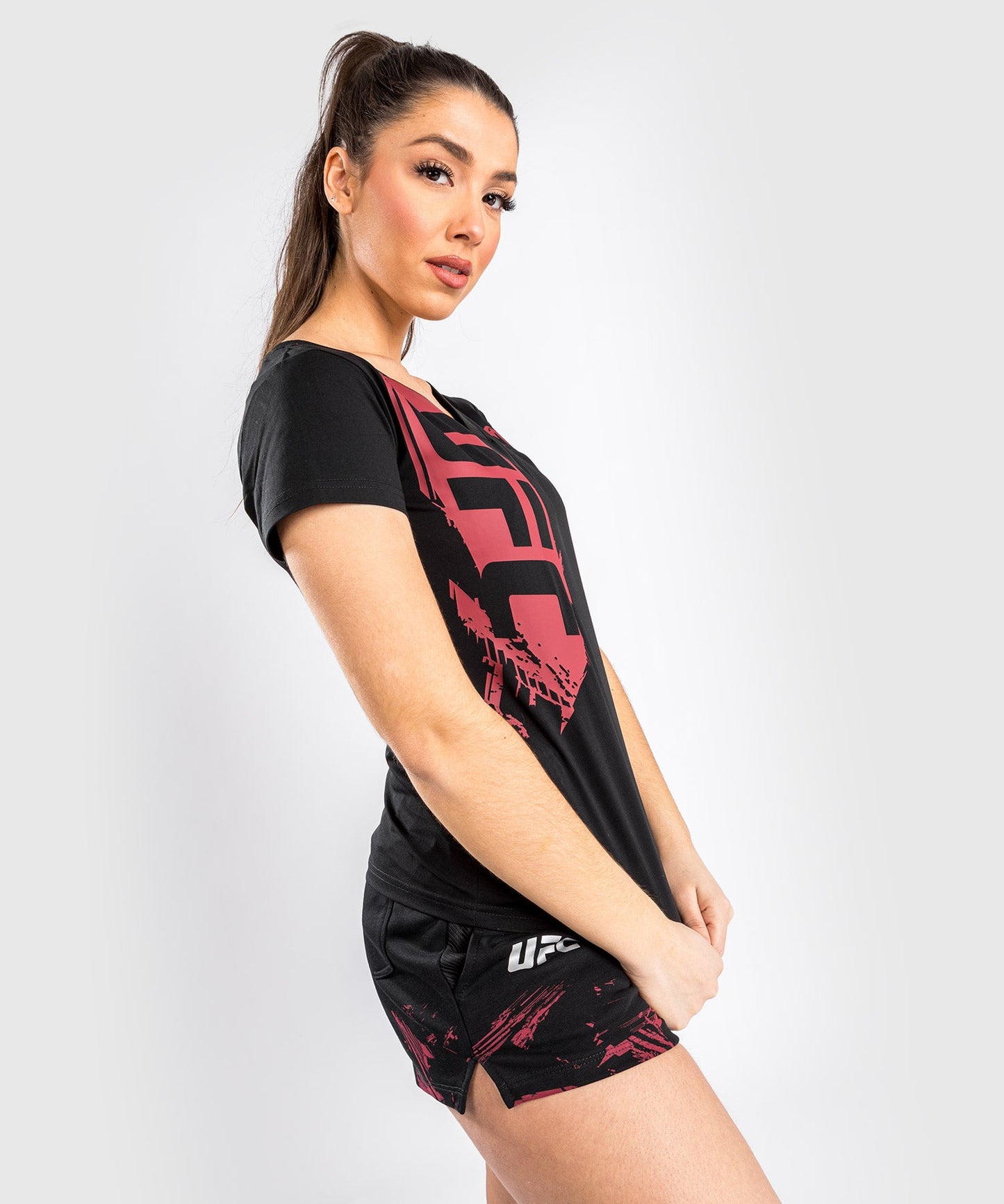 T-Shirt UFC Venum Authentic Fight Week 2.0 - For Women - Black/Red