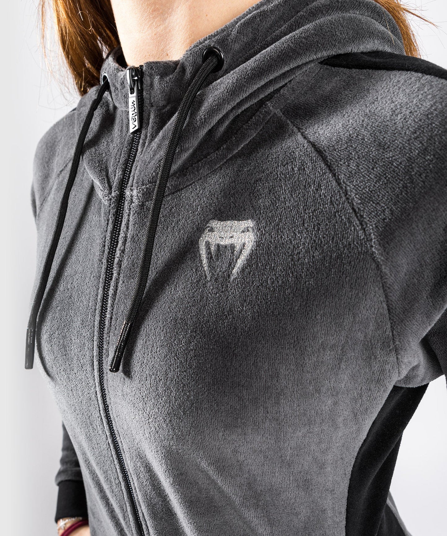 Venum Camoline 2.0 Velvet Sweatshirt - For Women - Grey/Black