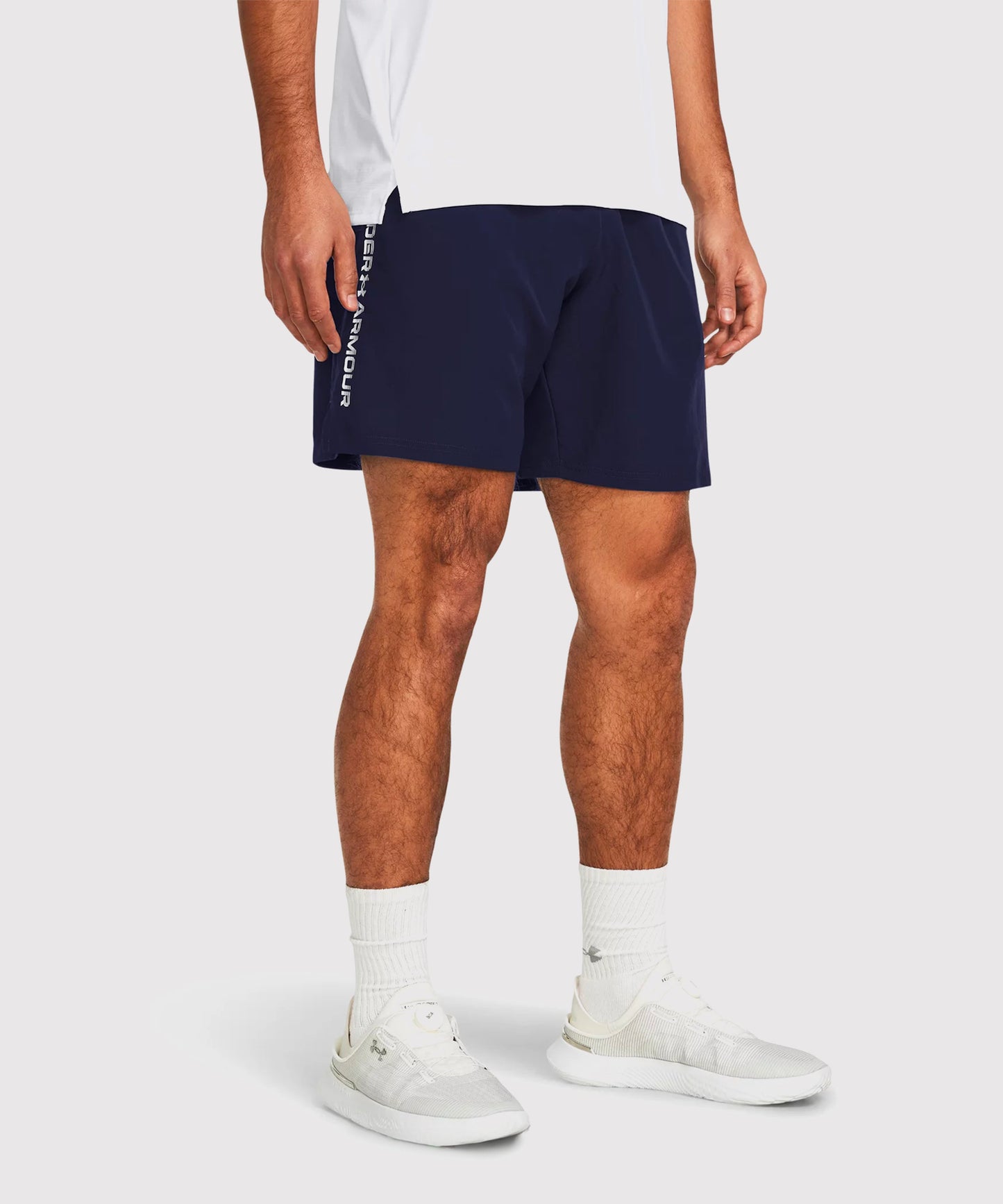 Short Under Armour Ua Woven Wordmark - Bleu Marine