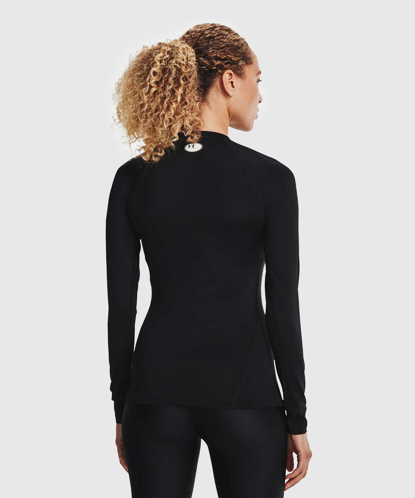 Tee-Shirt À Manches Longues Under Armour Heatgear® Pour Femme - Noir