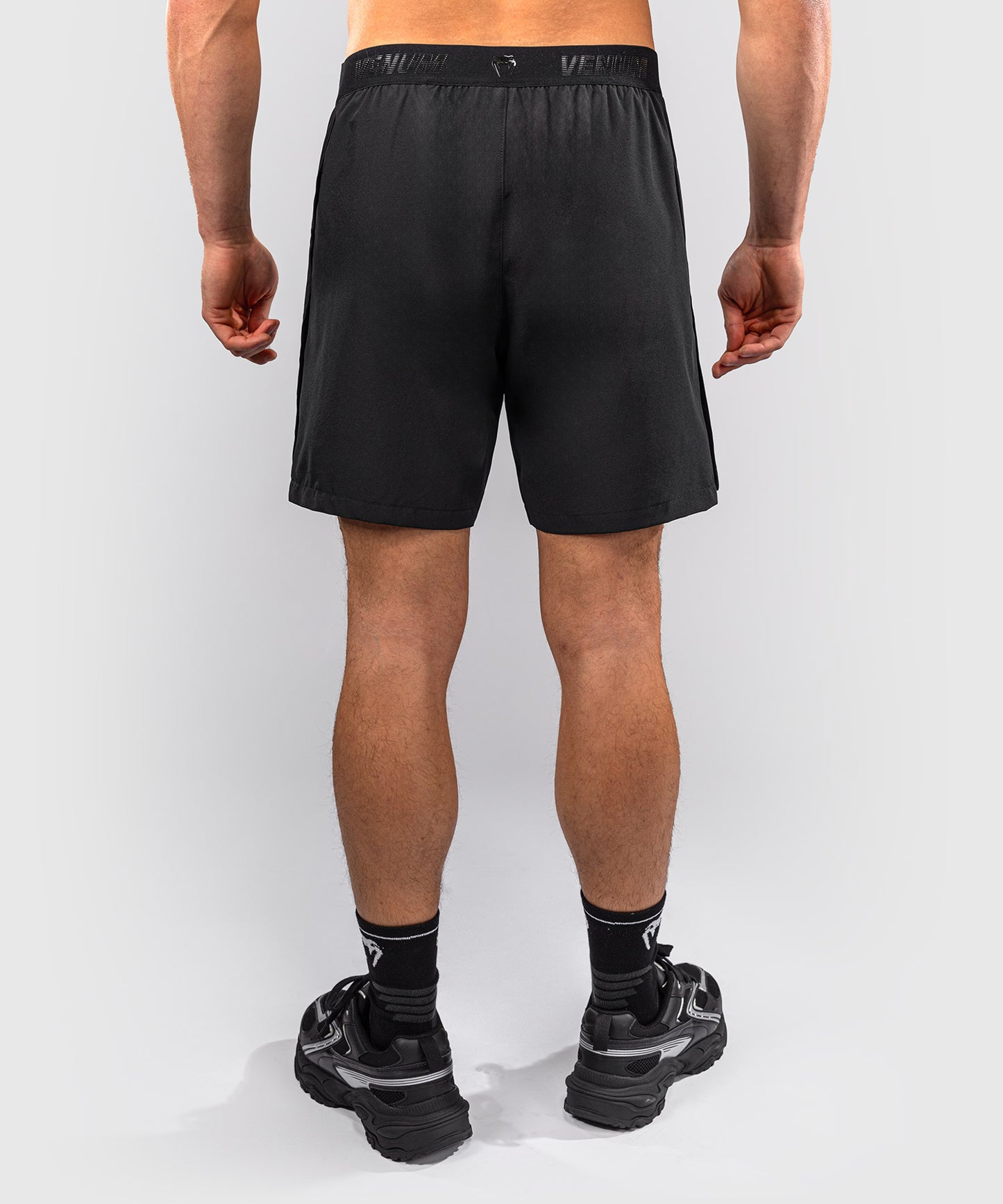 Venum Lazer Hybrid Training Shorts - Black/Grey