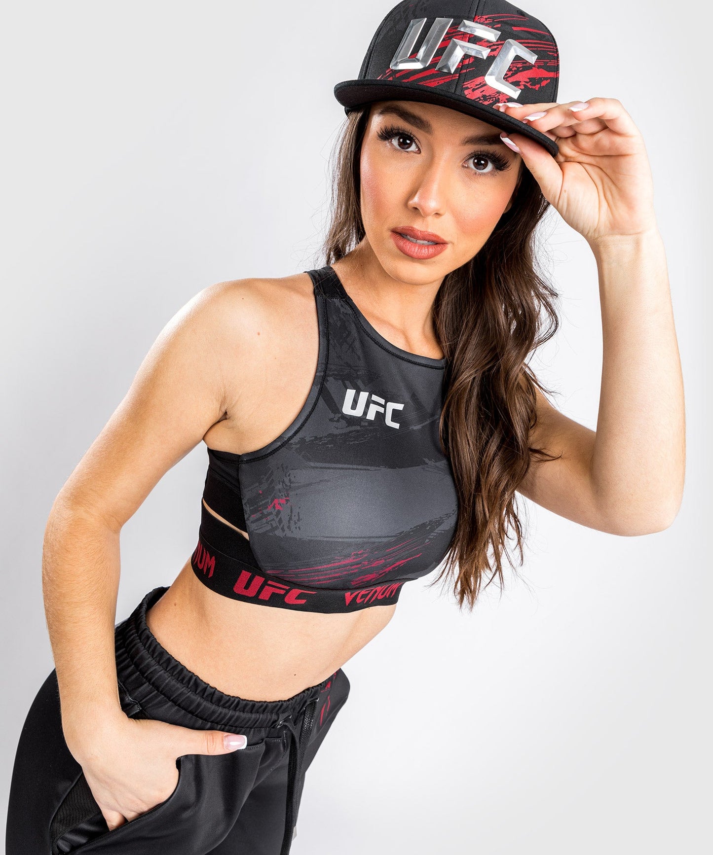 Venum Authentic Fight Week 2.0 UFC Weigh-In Bras - Black/Red