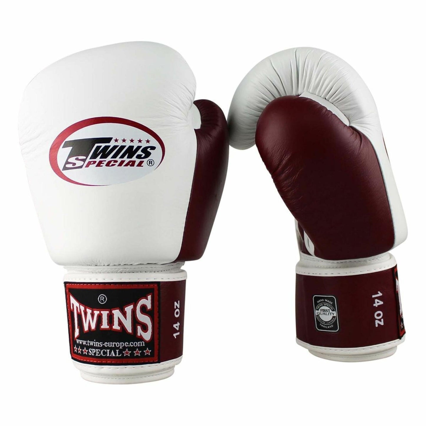 Gants de Boxe Twins BGVL3 - Blanc/Bordeaux