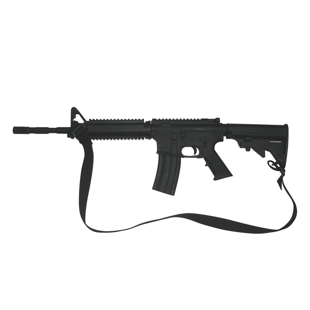 Fusil d'assaut M16 factice en caoutchouc FUJIMAE