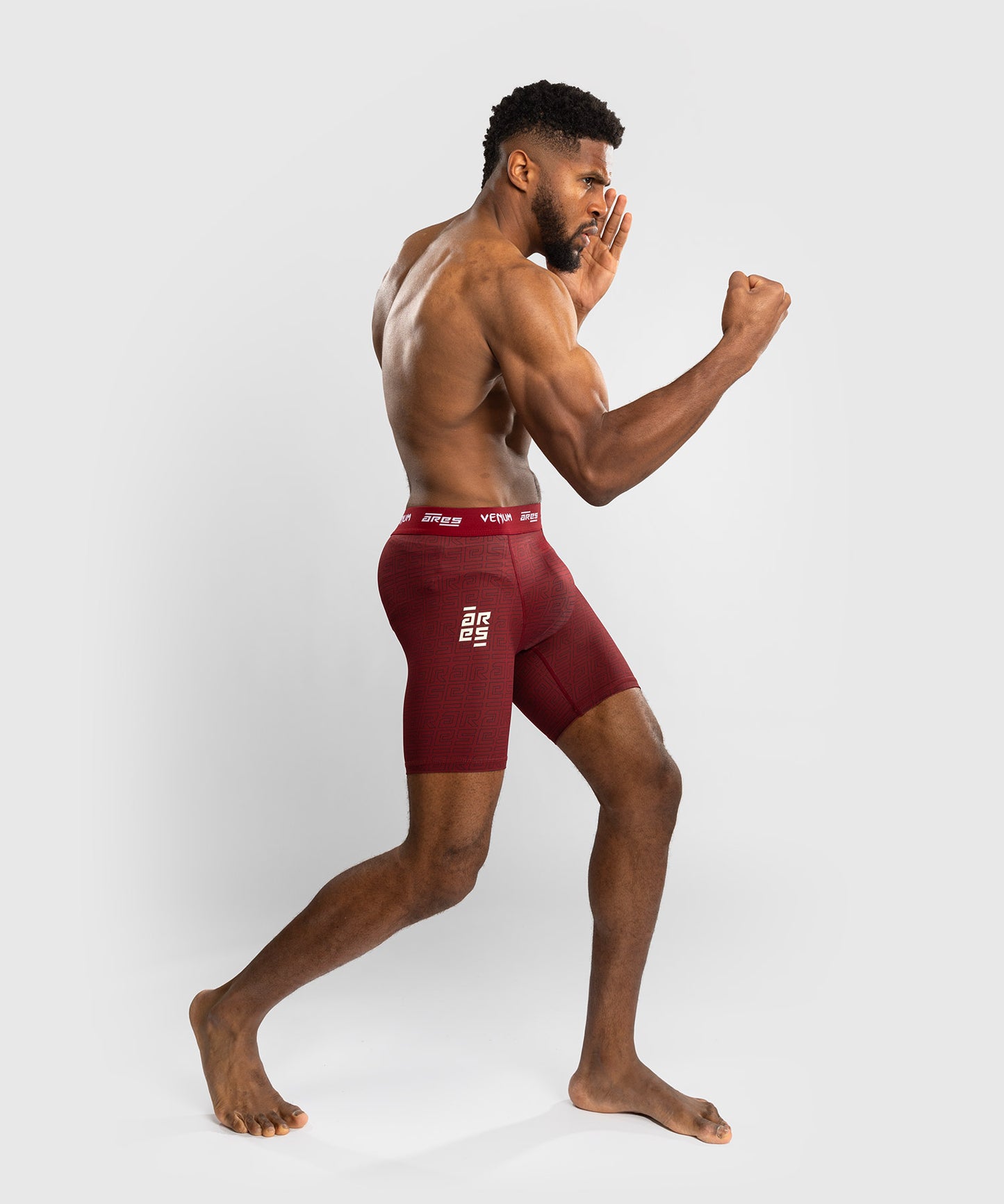 Short de Compression pour Hommes Venum x Ares - Bordeaux