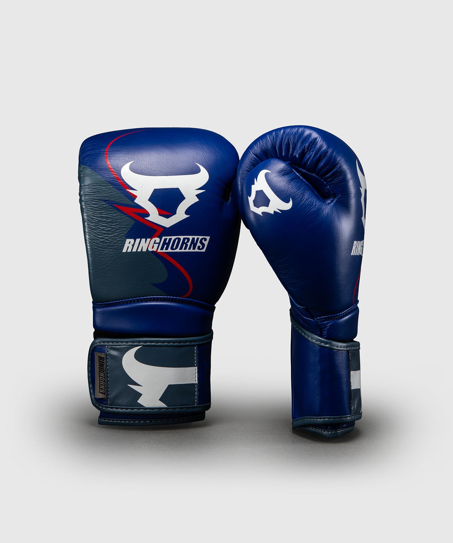 Ringhorns Charger by Venum Boxing Gloves - Navy Blue/Red