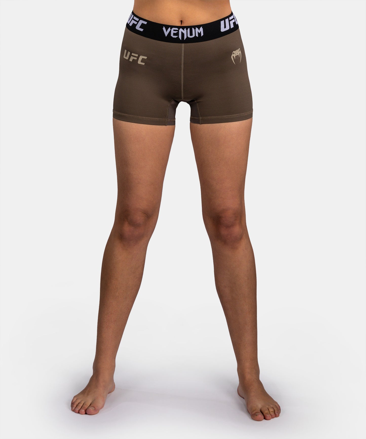 Short de Compression Technique pour Femme Venum UFC Unity by Venum Authentic Fight Week - Marron
