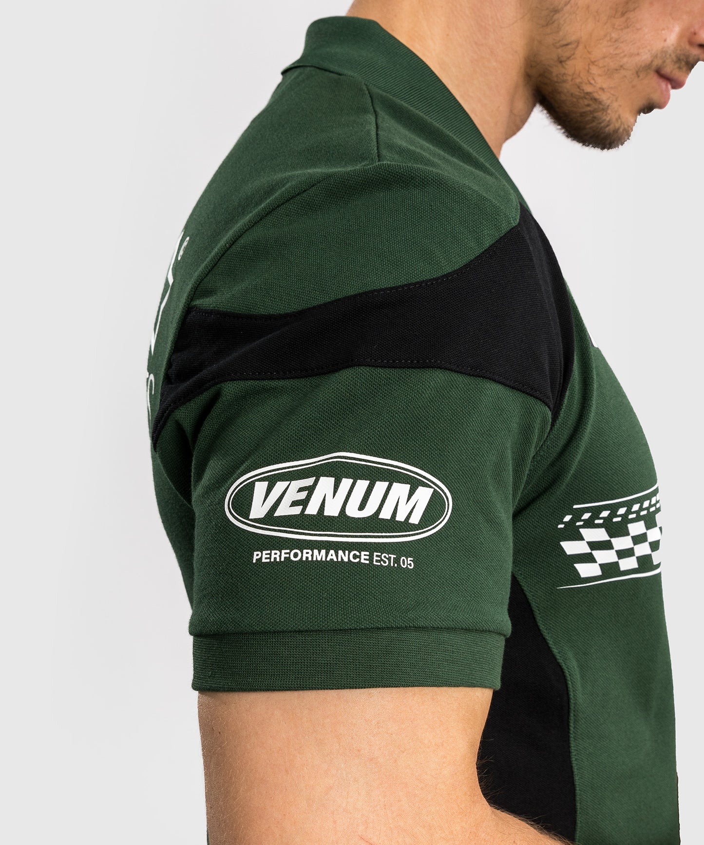 Polo en Coton Venum Motorsport - Vert Profond