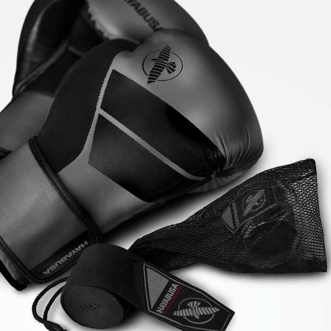 Hayabusa S4 Boxing Gloves - Charcoal