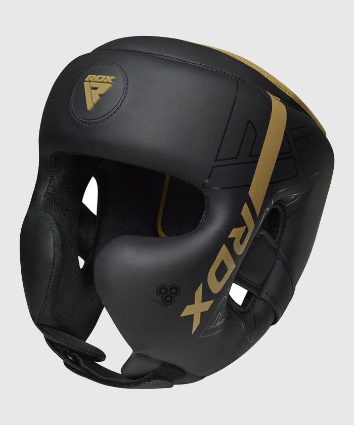 Casque de Boxe F6 Kara Rdx - Noir/Or