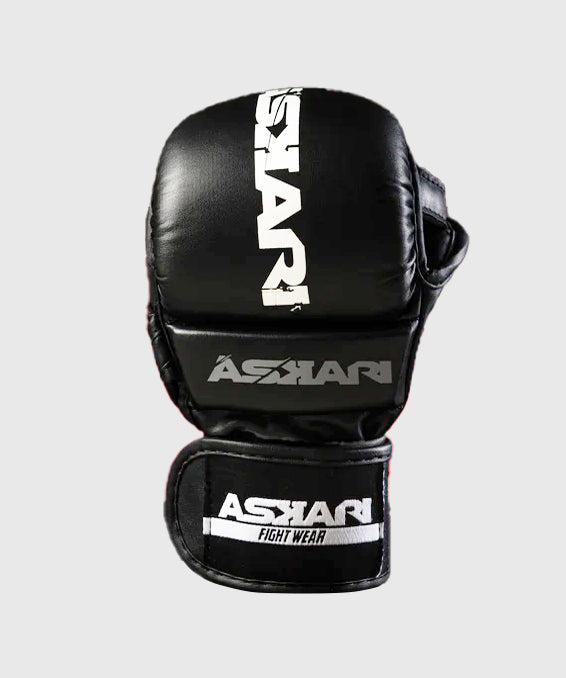Askari Shootfighting Troublemaker MMA-Sparring-Handschuhe - Schwarz