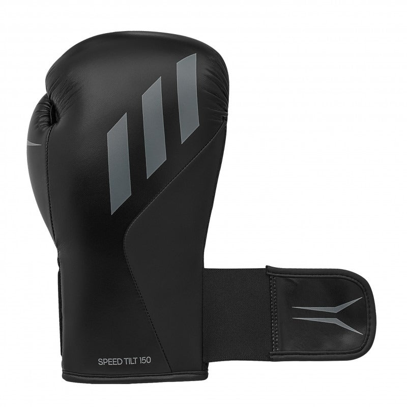 Gants de Boxe D'Entraînement Speed Tilt150 Adidas - Noir/Gris