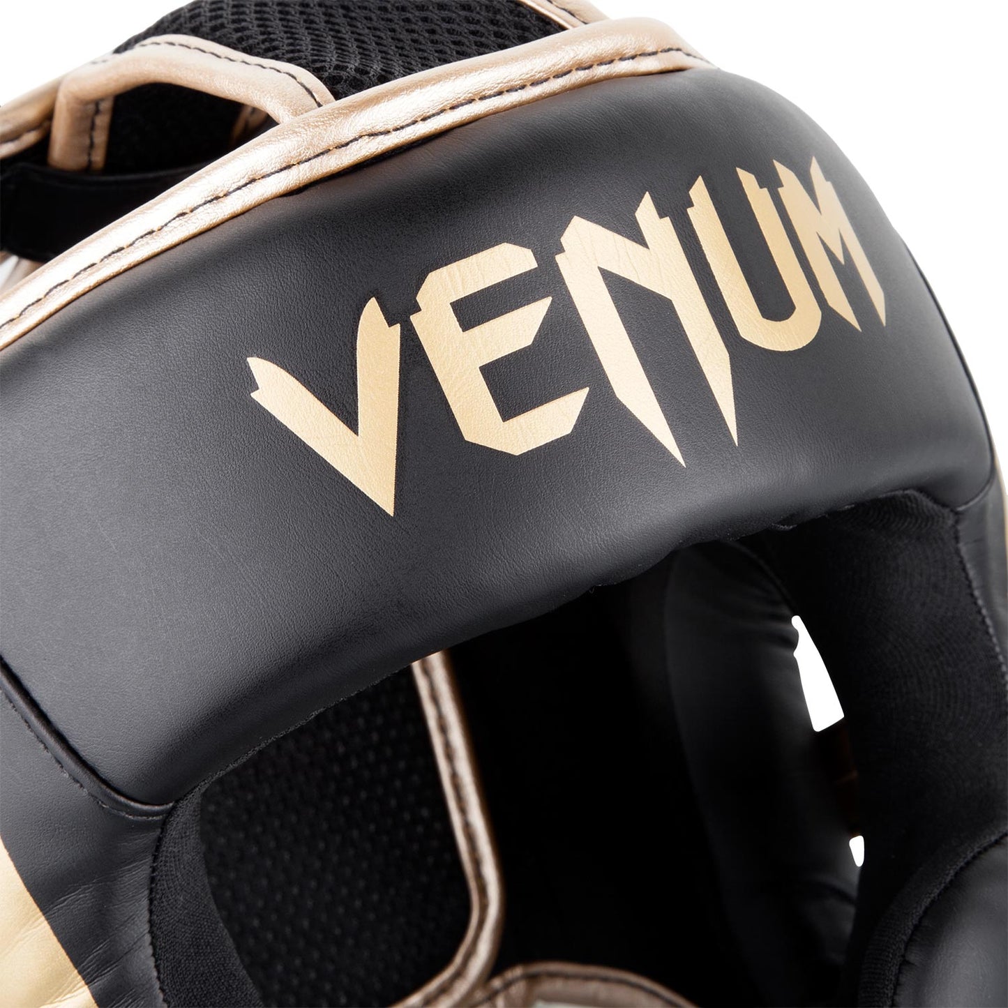 Casque de protection Venum Elite - Noir/Or
