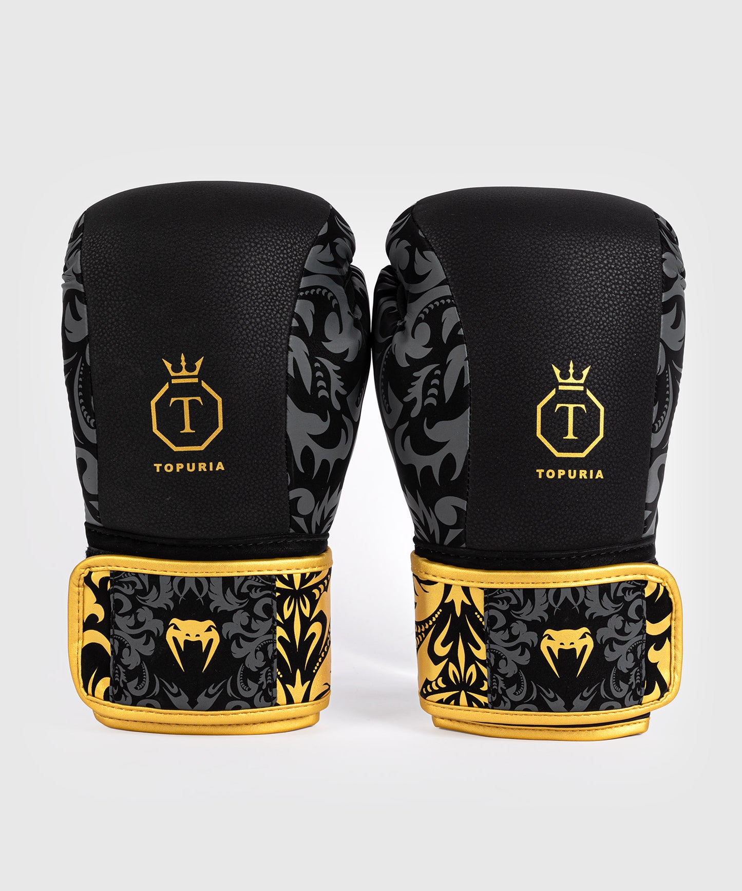 Venum x Topuria Unmatched Edition Guantes de Boxeo - Negro/Dorado