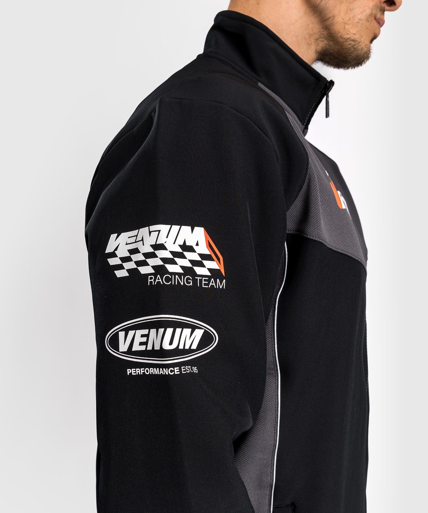 Venum Motorsport Chaqueta Softshell - Negro Profundo