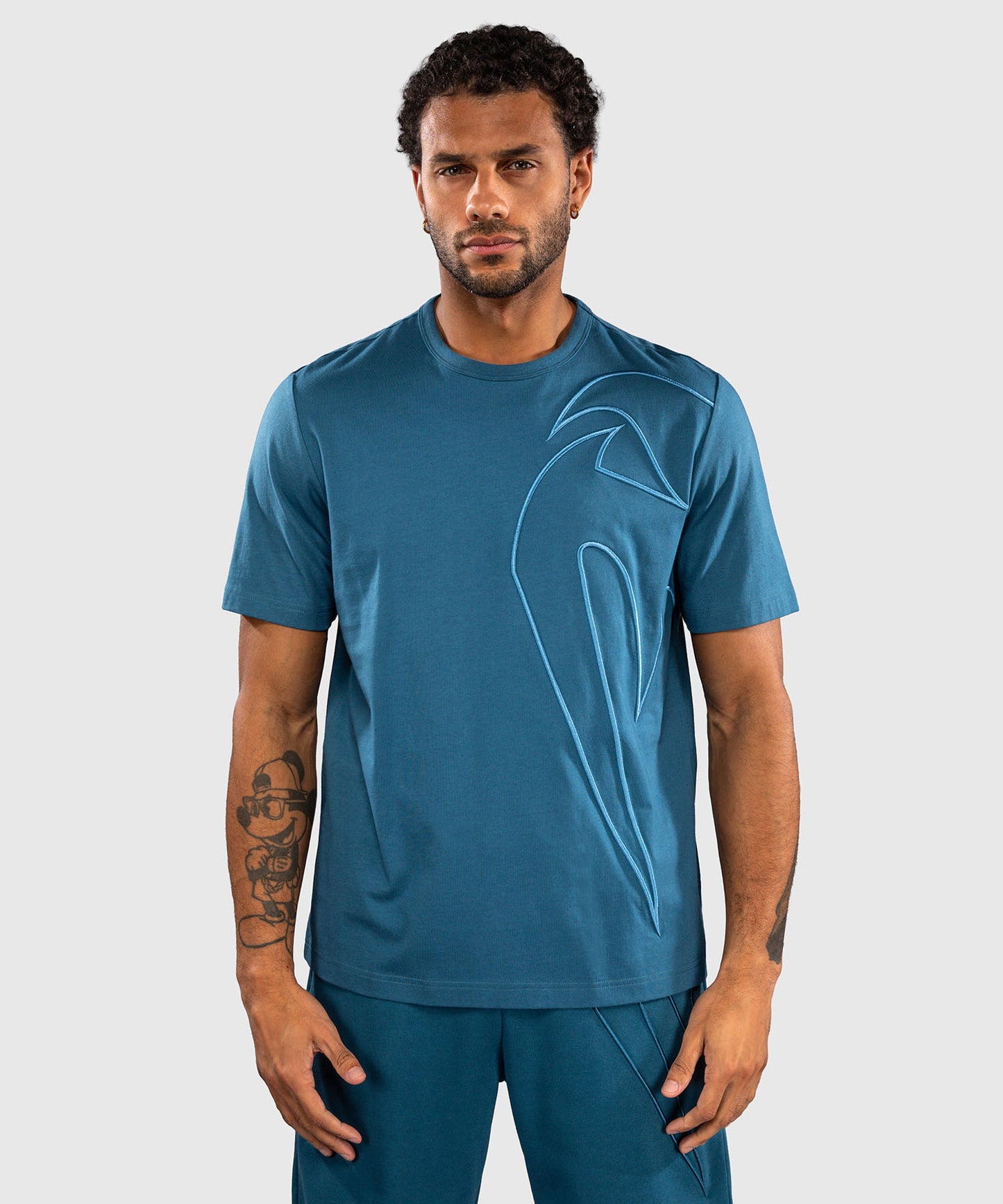Venum Giant 3D Cotton T-Shirt - Ocean Blue