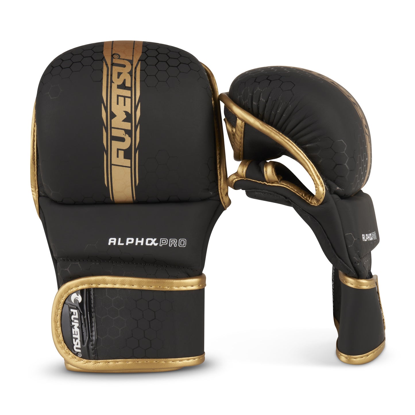 Gants de sparring MMA Alpha Pro Fumetsu - Noir/Or