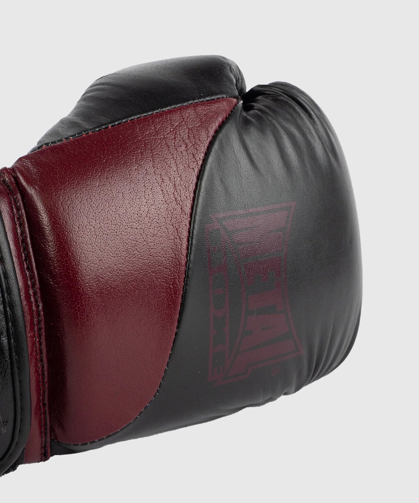 Metal Boxe Metal Omega Leather Boxing Gloves - Black/Bordeaux