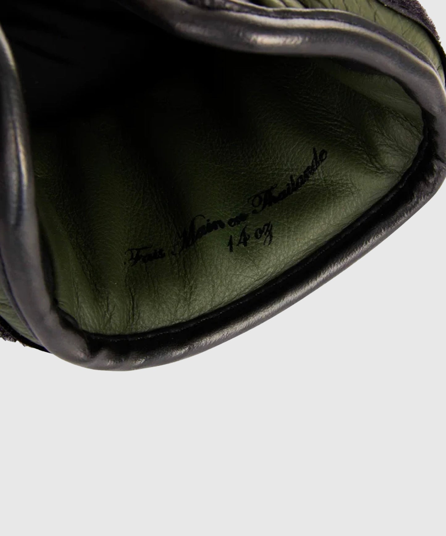 Gants de Boxe Elion Paris - Kaki Mat/Noir Mat