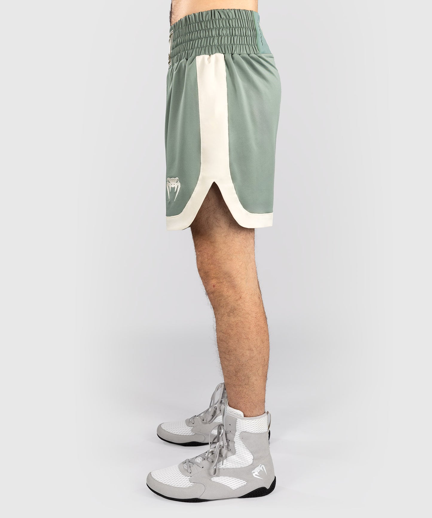 Venum Classic Boxing Shorts - Aqua Green/Ivory