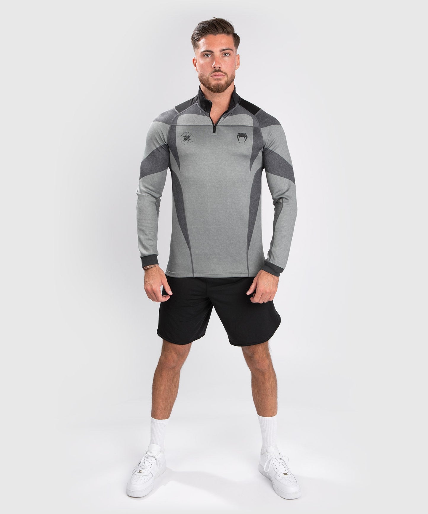 Dry Tech Venum Stone T-Shirt - Long Sleeve - Mineral Green