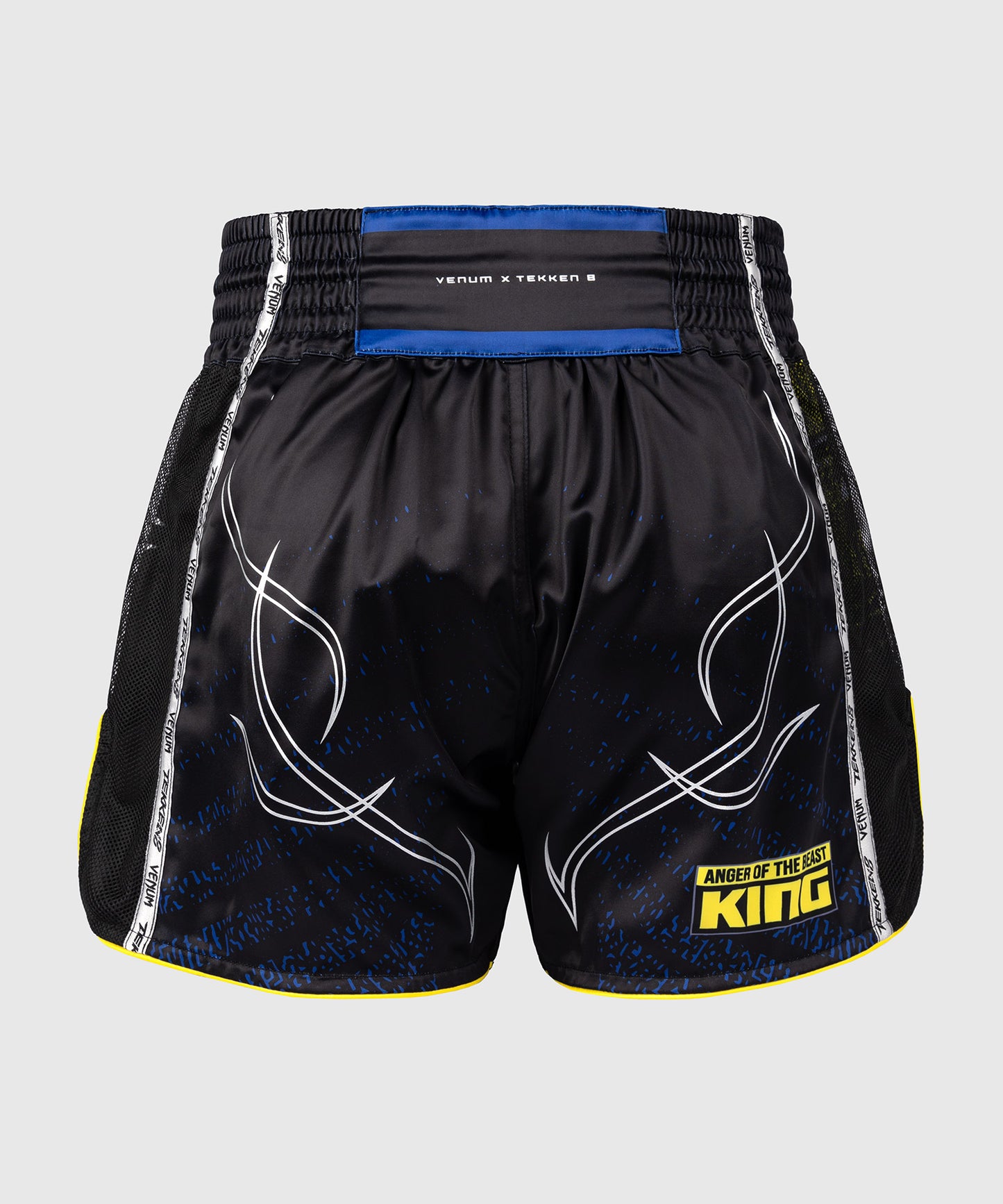 Venum x TEKKEN 8 Short de Muay Thai King - Negro/Amarillo