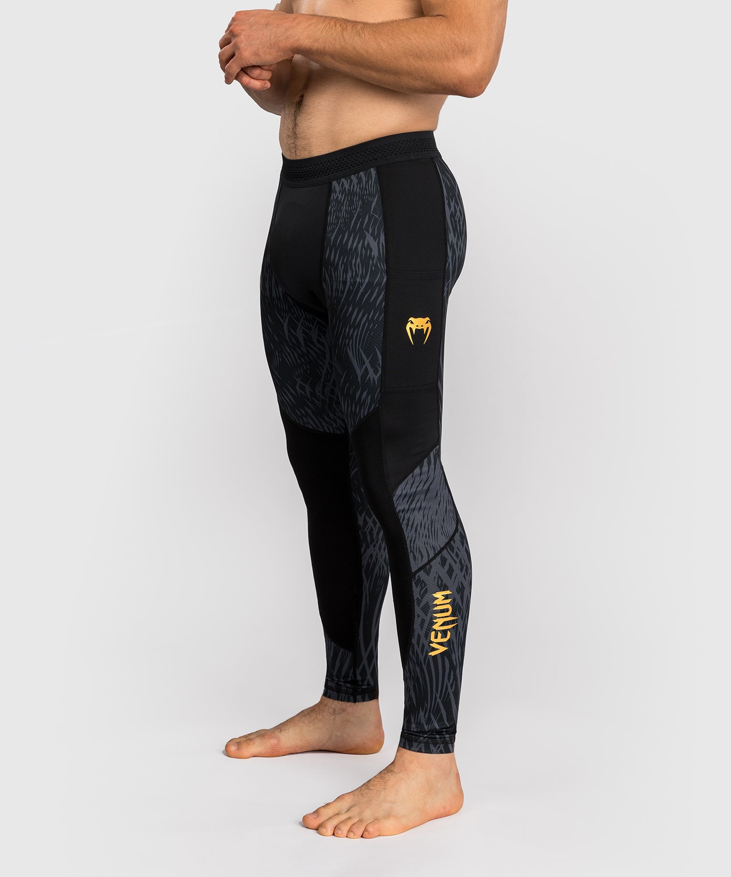 Venum x Chimaev Spats - Negro/Gris