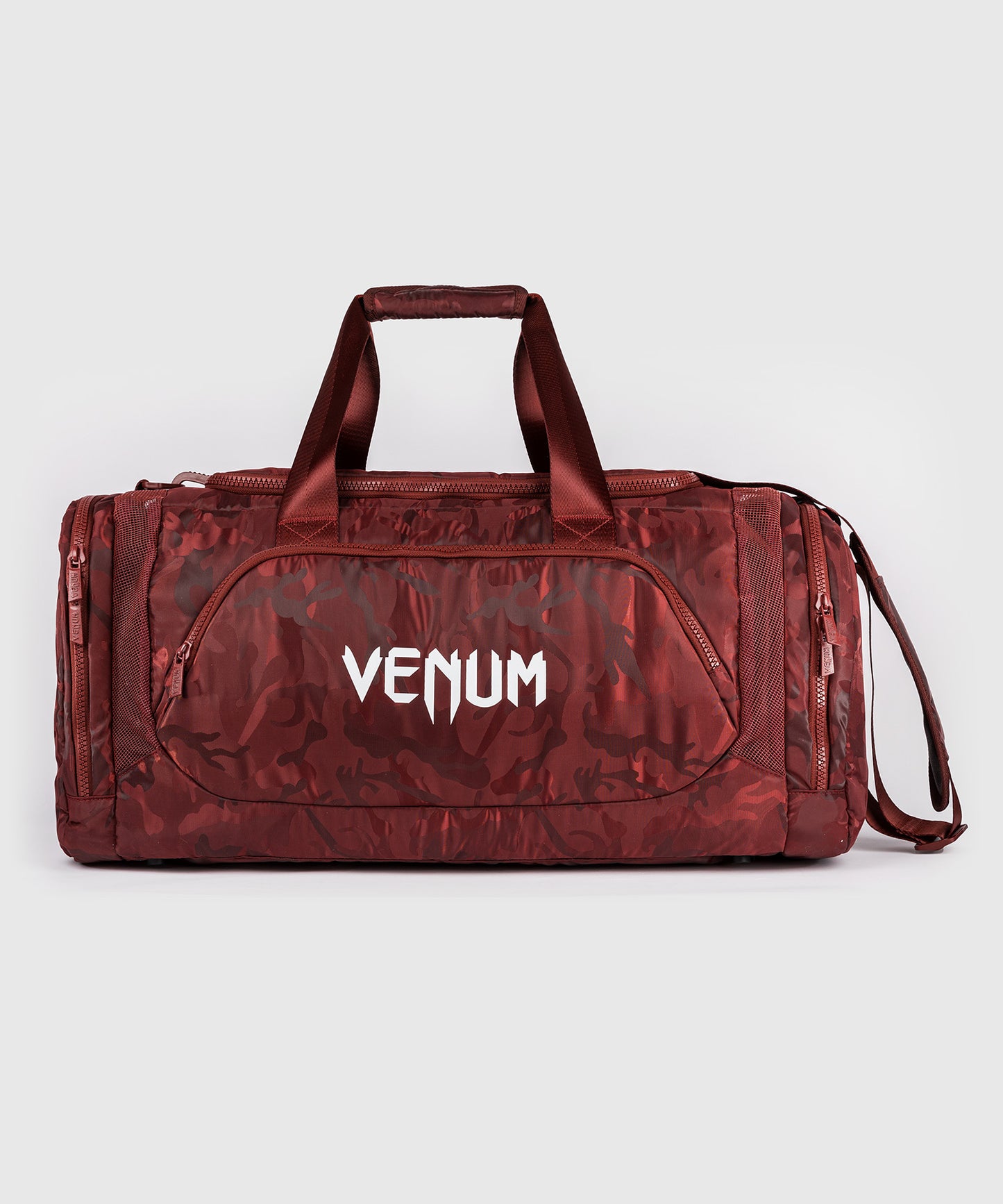 Venum Trainer Lite Sporttasche (48L) – Camouflage/Burgunder