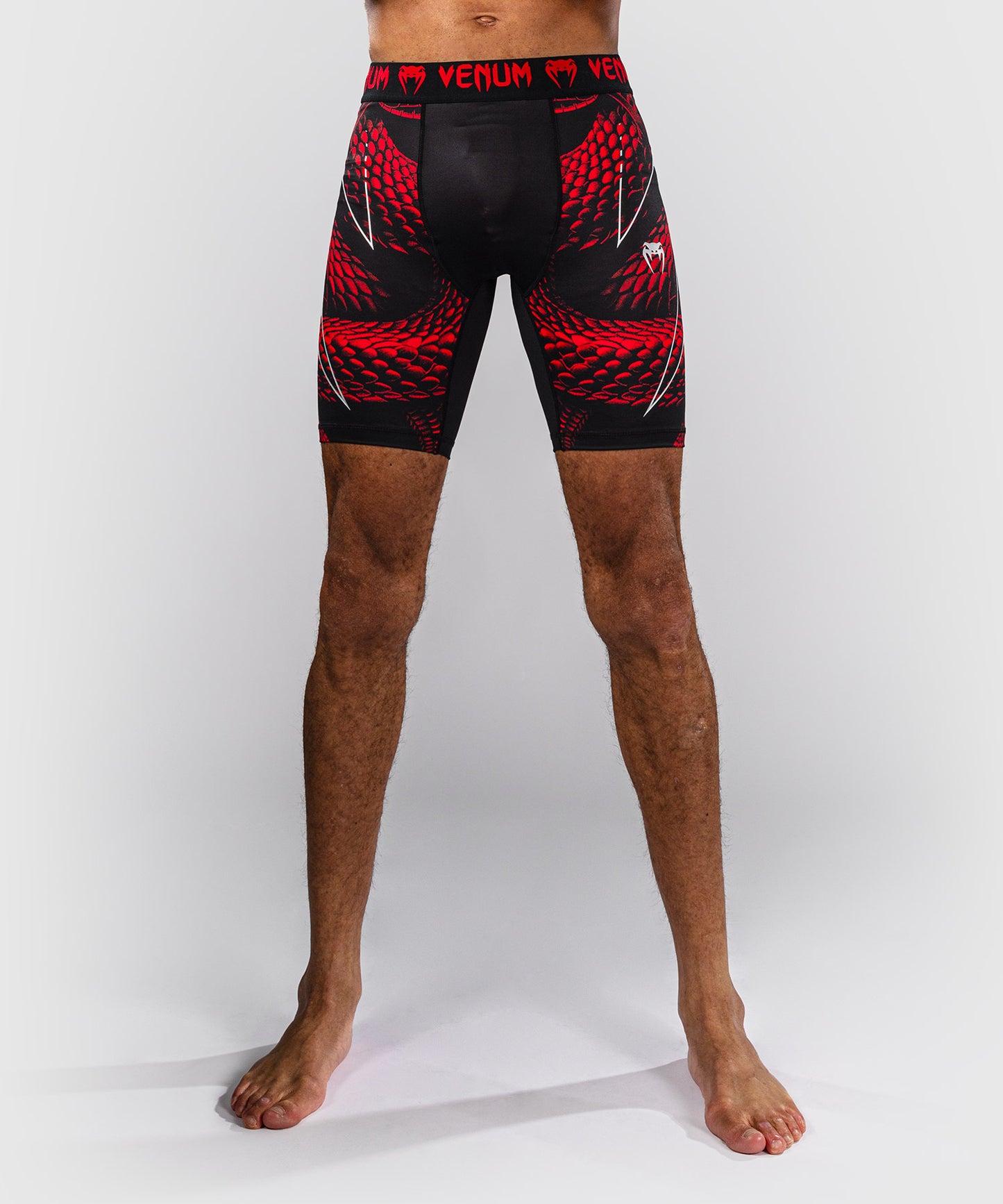 Venum Matupa Vale Tudo Shorts - Black/Red/Silver