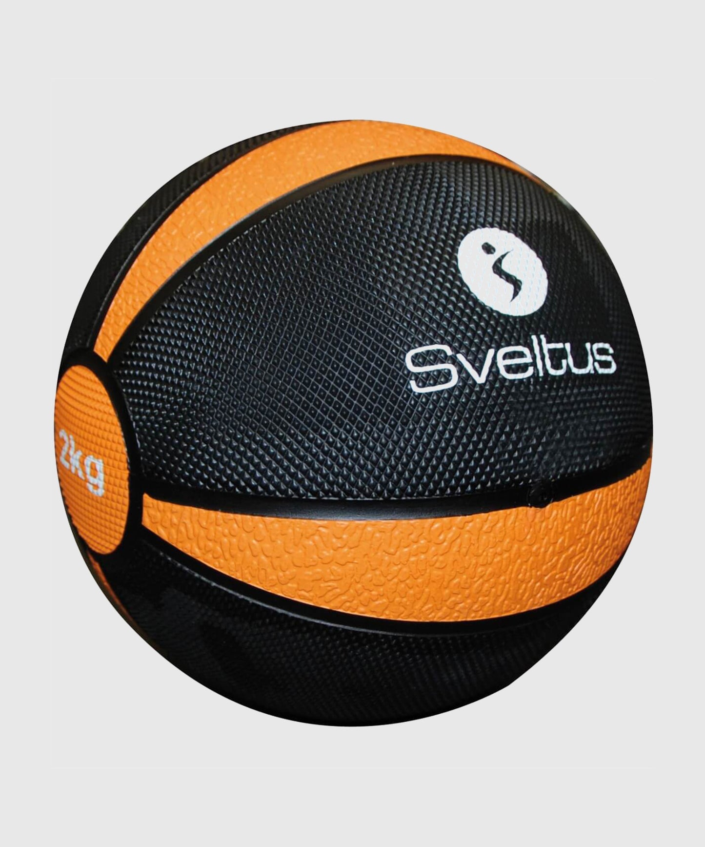 Medecine Ball Sveltus - 2 Kg - Noir/Orange