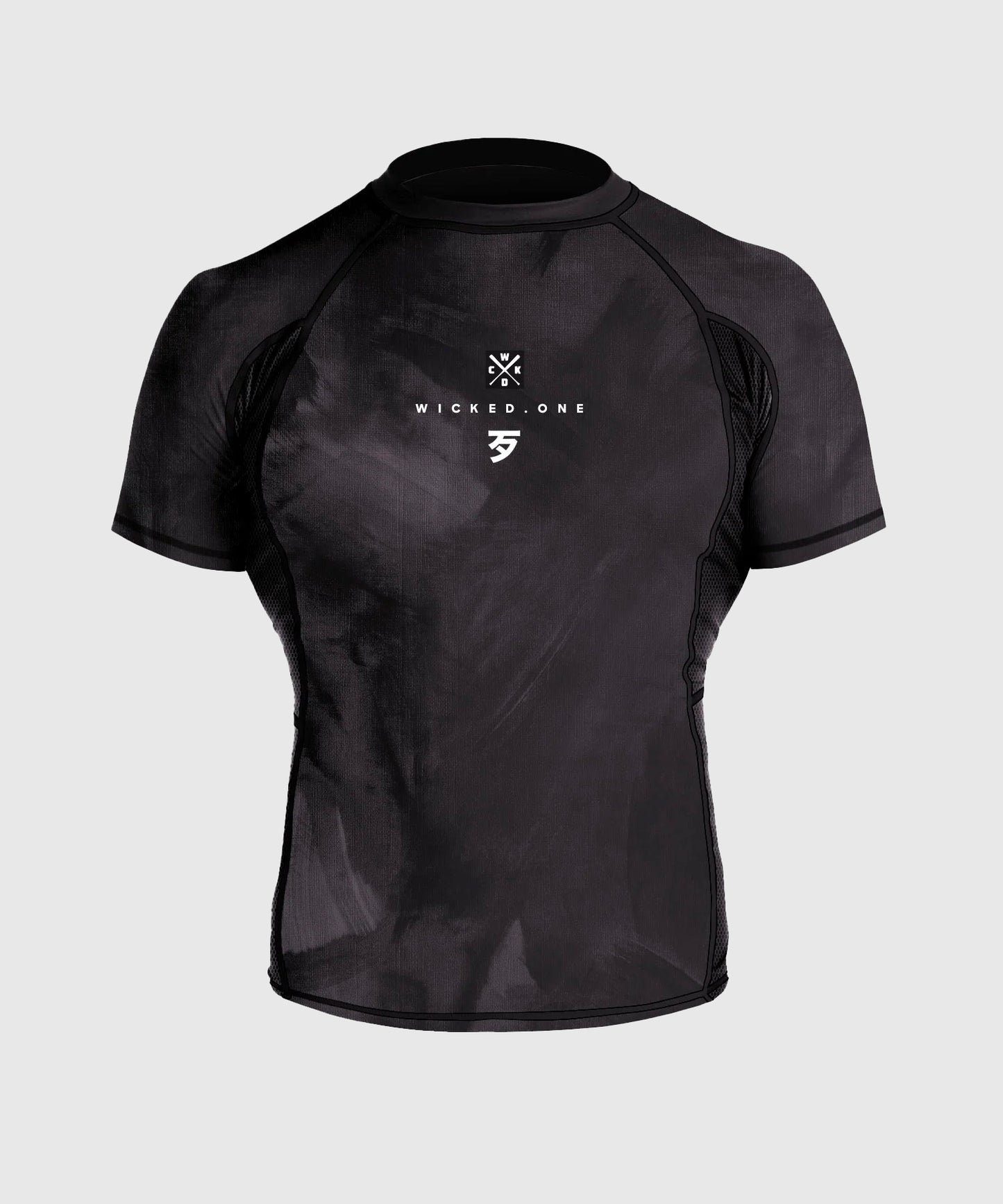 Rashguard À Manches Courtes Wicked One Contest - Noir